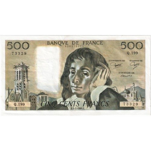 Frankreich 500 francs - frankreich,,
