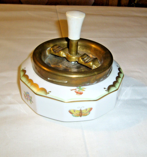 Herend drehaschenbecher mit - herend,