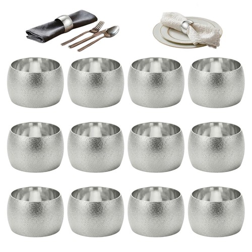 Serviettenringe silber - serviettenringe,