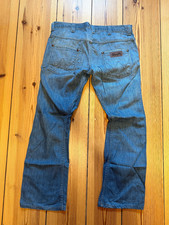 Vintage Herren Jeans WRANGLER SHARKEY  36/34 Bootcut Jeans Original Five-Pocket