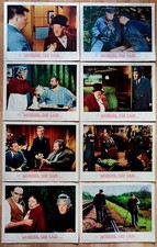 8 orig. Kino Film Aushangfotos "Miss Marple" kompletter Satz Lobby Cards EA 1961