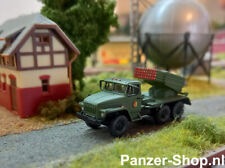 NVA Ural 375 D BM-21 LKW, DDR BM-21, Spur TT, 1:120, Minitanks, Unbemalt