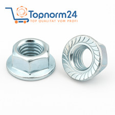 Sperrzahnmutter Flanschmutter