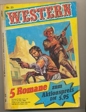 5 Romane Western 87 G.F. Barner  G.F. Waco U.H. Wilken Hal Warner