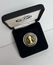 24 Karat vergoldet Original Medaille Fifa 2006