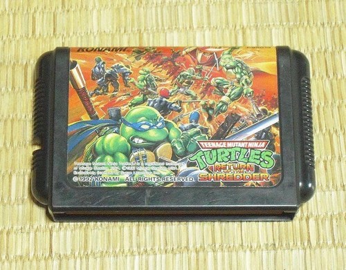 Mega drive tmnt rückgabe - drive, der