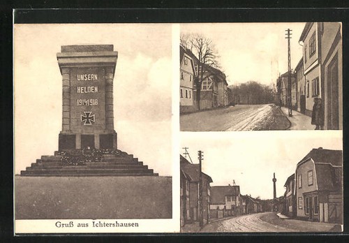 Ichtershausen kriegerdenkmal - ichtershausen,,
