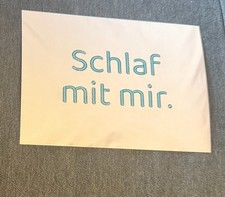Postkarte schlaf mit mir - postkarte, "schlaf