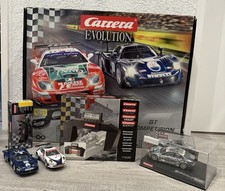 Carrera Bahn Evolution GT Competition + digitaler Rundenzähler, insg. 3 Autos