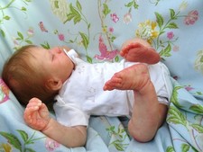 Reborn Baby Mädchen 1m alt