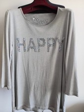 SIX - O - SEVEN Shirt , Gr.36/38 , Grau , NEUW.