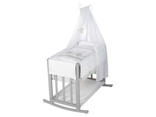 roba 4-in-1 Beistellbett, Wiege, Babybett und Kinderbank - B-Ware sehr gut 