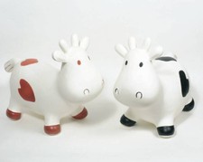 HÜPFKUH SCHWARZ Hüpfpferd