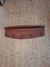 Wandgarderobe Antik massiv