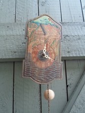 Wanduhr Regulator Freischwinger Schilderuhr Schwarzwalduhr