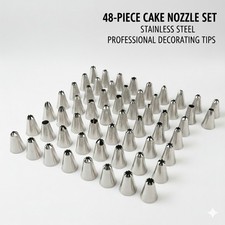 48-teiliges Spritztüllen-Set