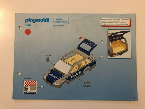 Playmobil nur bauplan - playmobil,
