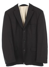 Hugo Boss Rosselini/Movie Blazer Herren (Eu) 52 Wolle Blend Nadelstreifen Black