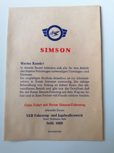 Papiertüten simson original - 5,