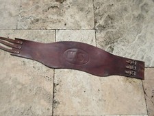 US Nierengurt Kidney Belt Motorcycle 40s 50s Leather Belt Chopper Bobber Biker