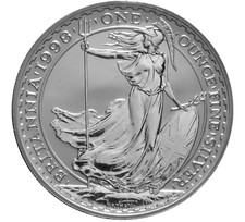 1997 bis 2024 Silber BRITANNIA