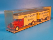 Wiking 1:87 / H0 845 Mercedes L 2500 Möbel-Lkw Heinrich Klingenberg Hamburg OVP