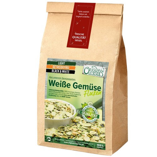 20kg weiße gemüseflocken - weiße,