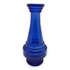 Glasvase Lauscha Glas Blau