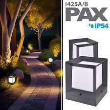 Außenleuchte PAX Gartenleuchte Sockelleuchte Standleuchte E27 Anthrazit Grau