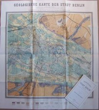 Geologische Karte von Berlin