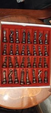 Vintage Schachfiguren aus