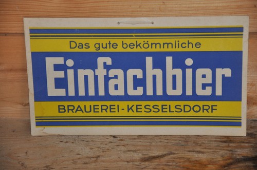 Altes brauereischild - altes,
