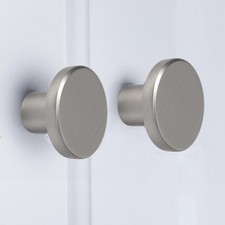 4 Stück Silber Möbelknöpfe