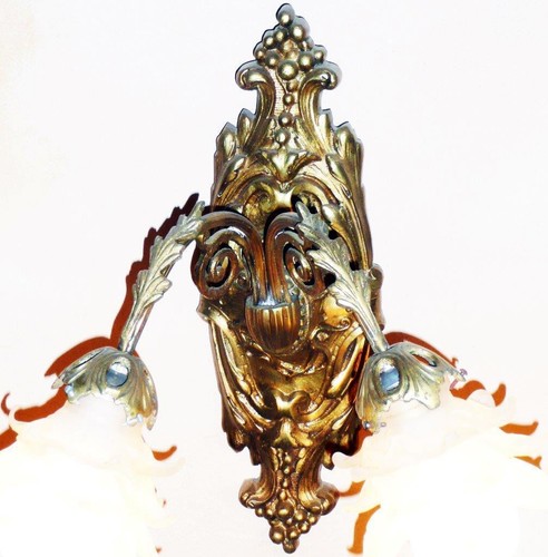 Gold messing glas - wand, lampe