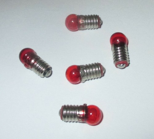 Ersatzlampen 6mm kugel 3 - 6mm, 3,5v