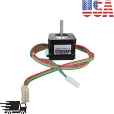 36oz-in 26Ncm 17 Stepper Motor 12V 0.4A for CNC Reprap 3D Printer Extruder #WD1