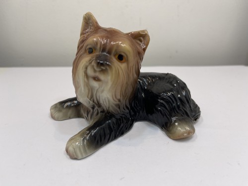 Porzellan figur hund - porzellan,