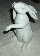 Porzellan Langohr Hase stehend
