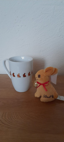 Lindt hasen tasse banderole - lindt,