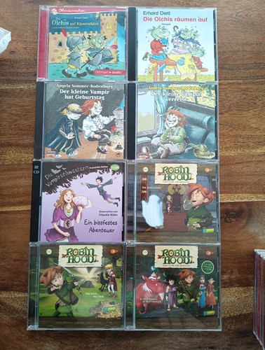 8cds konvolut robin hood - 8cds,