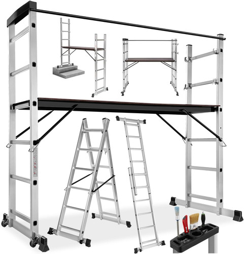 Tectake gerüst leiter in - gerüst,,
