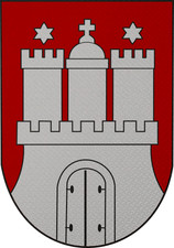 Aufnäher Hamburg Wappen