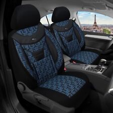 VW Caddy 4 Baujahr 2011-2021 kompatible Schonbezüge in Schwarz/Blau 904
