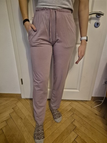 Bequeme rosa jogginghose yoga - bequeme,