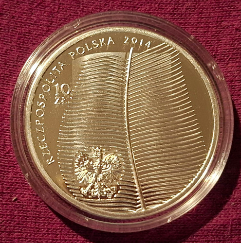 Polen zł 2014 silber 925 - 10,