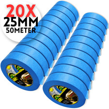 20 Rollen Goldband 25mm x 50m