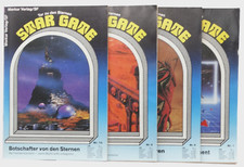 4 x Tor zu den Sternen - Star Gate Nr. 1, 6, 8, 10 * Merkur Verlag *Zustand: gut