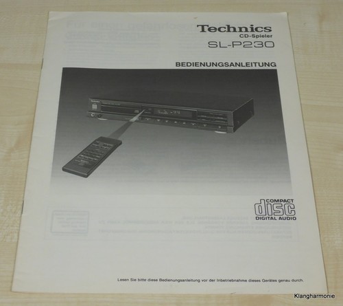 Technics p230 - technics, sl-p230