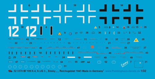 Peddinghaus 3370 bf 109 - peddinghaus,