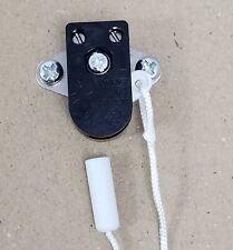 2x Zugschalter mit Schnur 2A/250 V~ Ersatz für Lampen Schalter Schrauben EIN/AUS